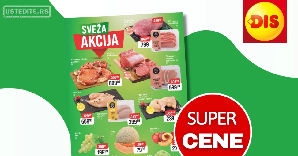 Dis SVEŽA AKCIJA 22-28.8.2025.