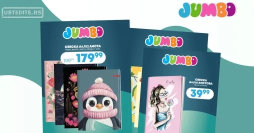 Jumbo SVESKE 8.8-7.9.2025.