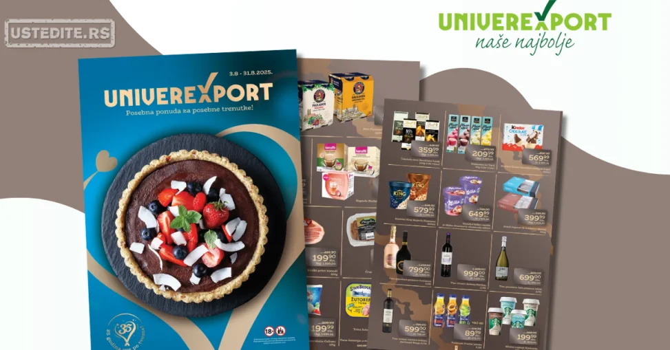 Univerexport katalog PREMIUM 3-31.8.2025.