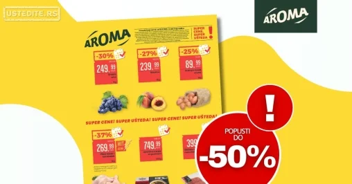 Aroma VIKEND AKCIJA 7-10.8.2025.