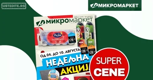 Mikromarket NEDELJNA AKCIJA 4-10.8.2025.