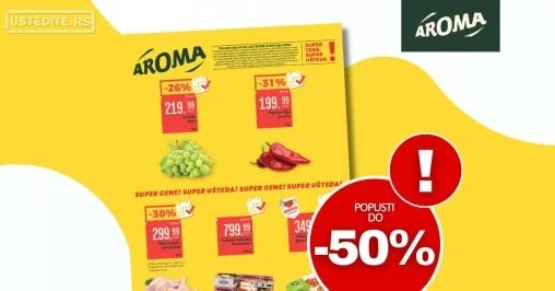 Aroma VIKEND AKCIJA 14-17.8.2025.