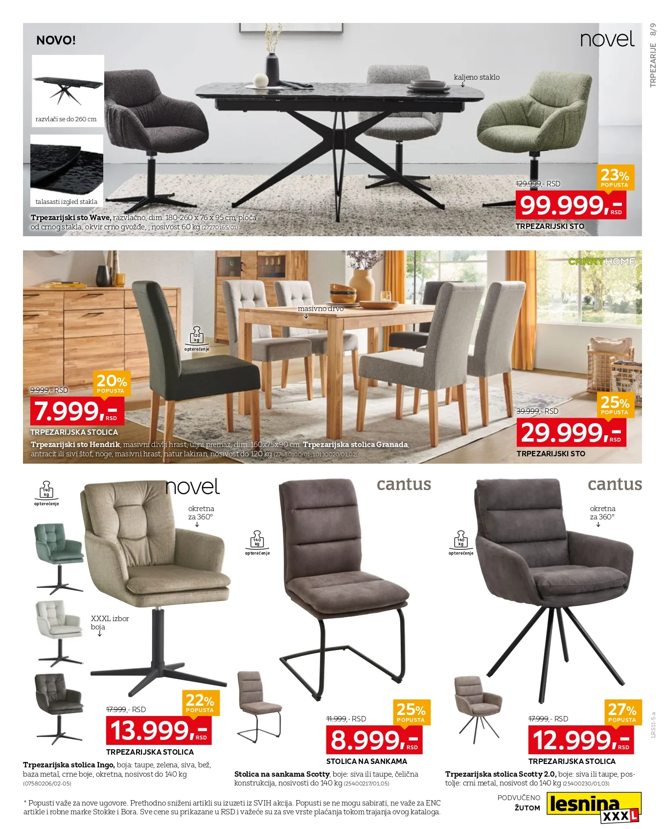 Lesnina XXXL katalog 27.10-23.11.2025.