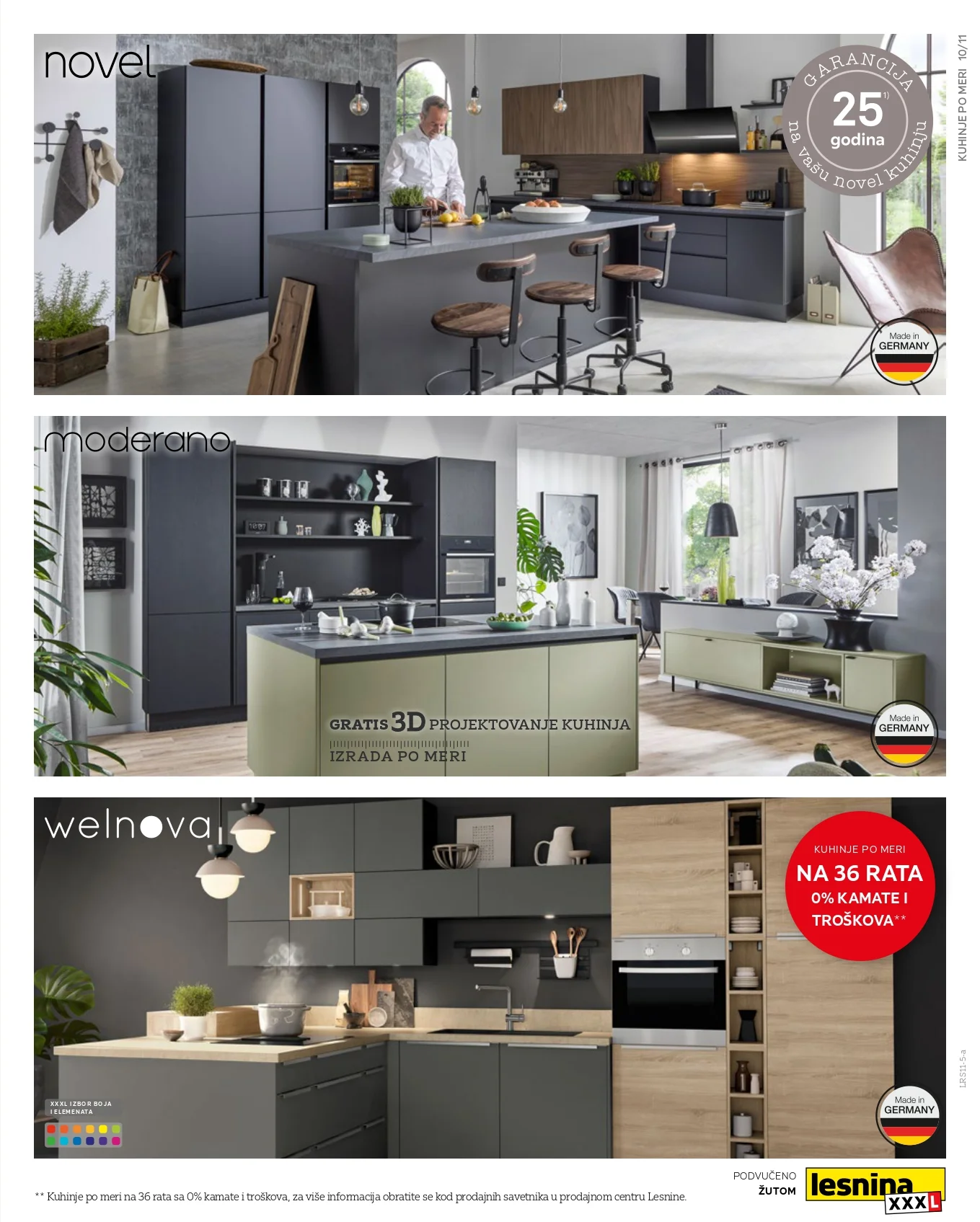 Lesnina XXXL katalog 27.10-23.11.2025.