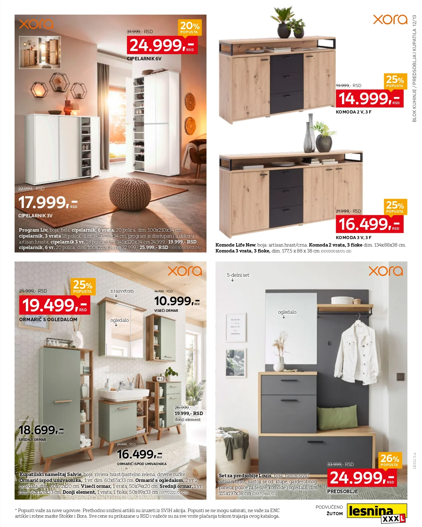 Lesnina XXXL katalog 27.10-23.11.2025.