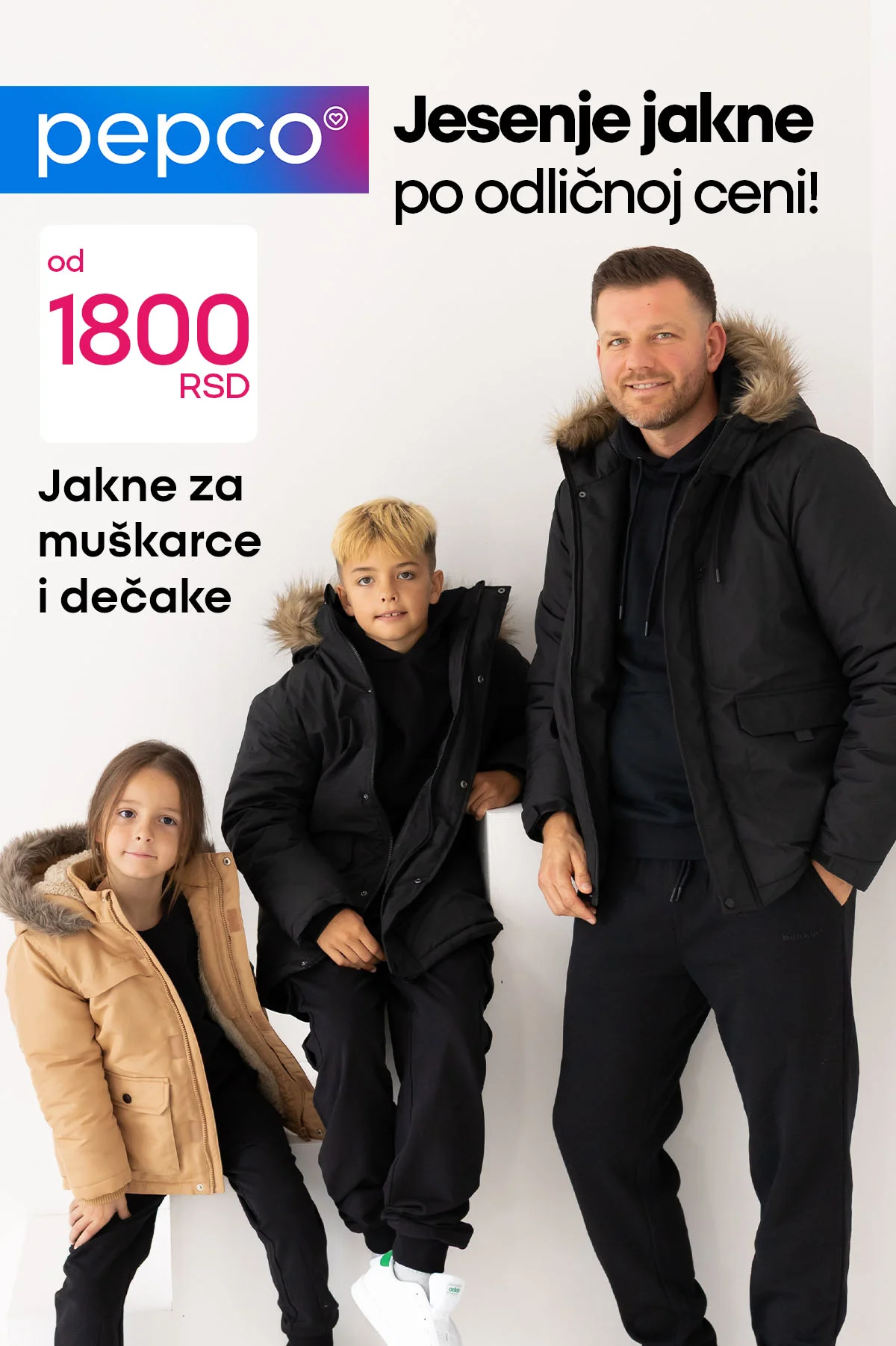 Pepco akcija – jesenje jakne oktobar 2025