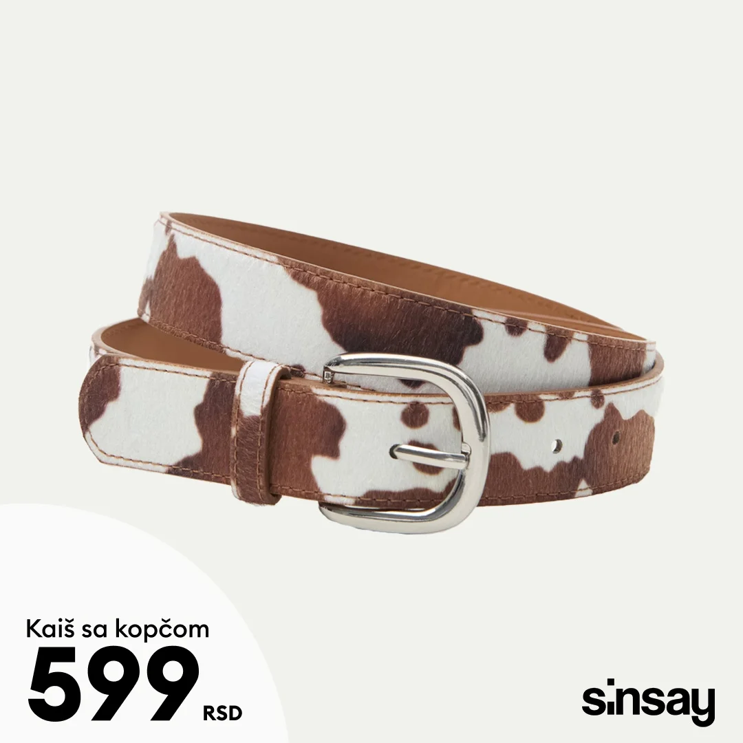 Sinsay kravlji dezen – modni hit koji je ukrao srca - jesen 2025.