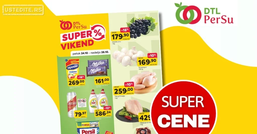 DTL PerSu VIKEND AKCIJA 24-26.10.2025.