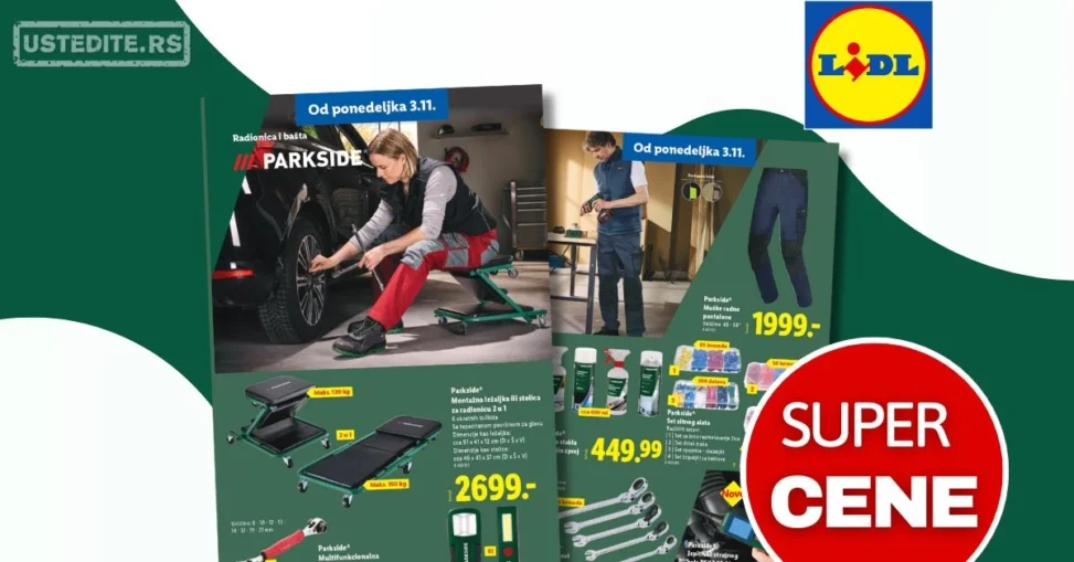 Lidl URADI SAM 3-5.11.2025.