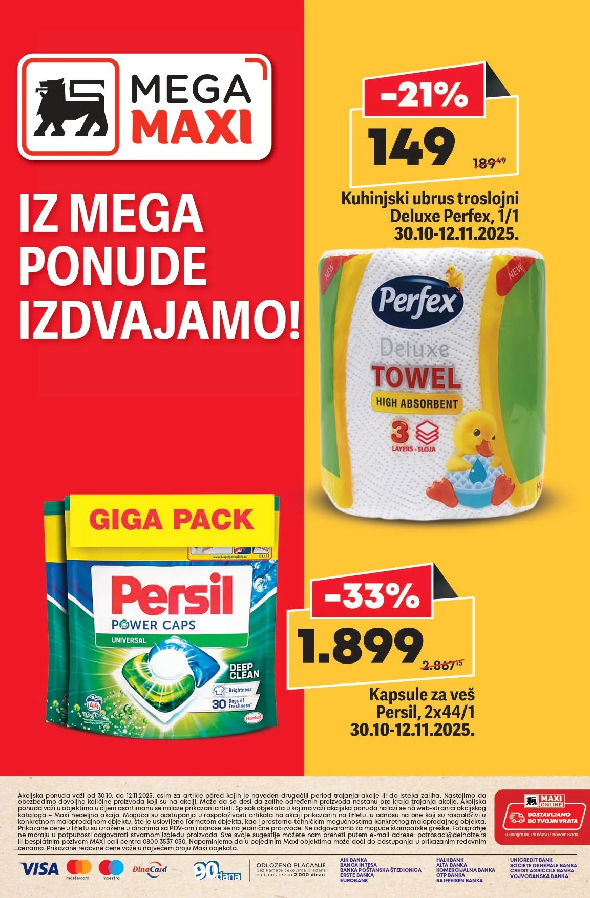 Mega Maxi katalog 30.10-12.11.2025.