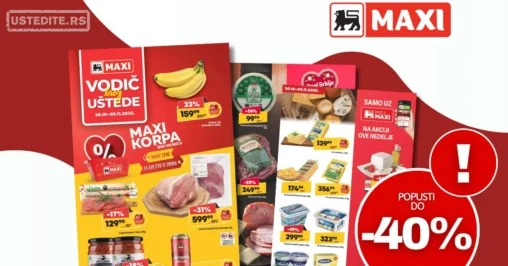 Maxi katalog 30.10-5.11.2025.