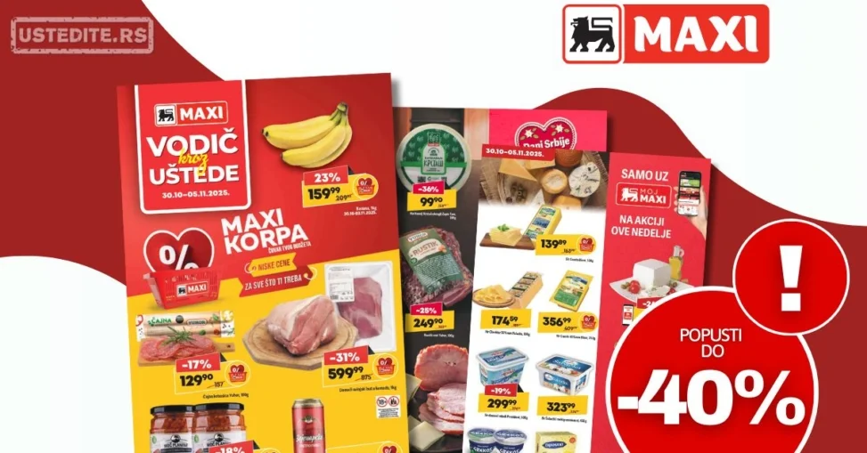 Maxi katalog 30.10-5.11.2025.