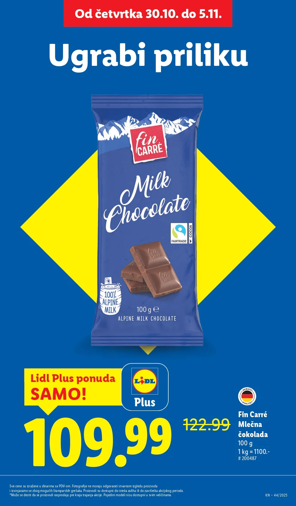 Lidl katalog 30.10-5.11.2025.
