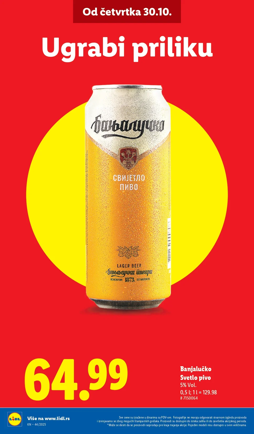 Lidl katalog 30.10-5.11.2025.