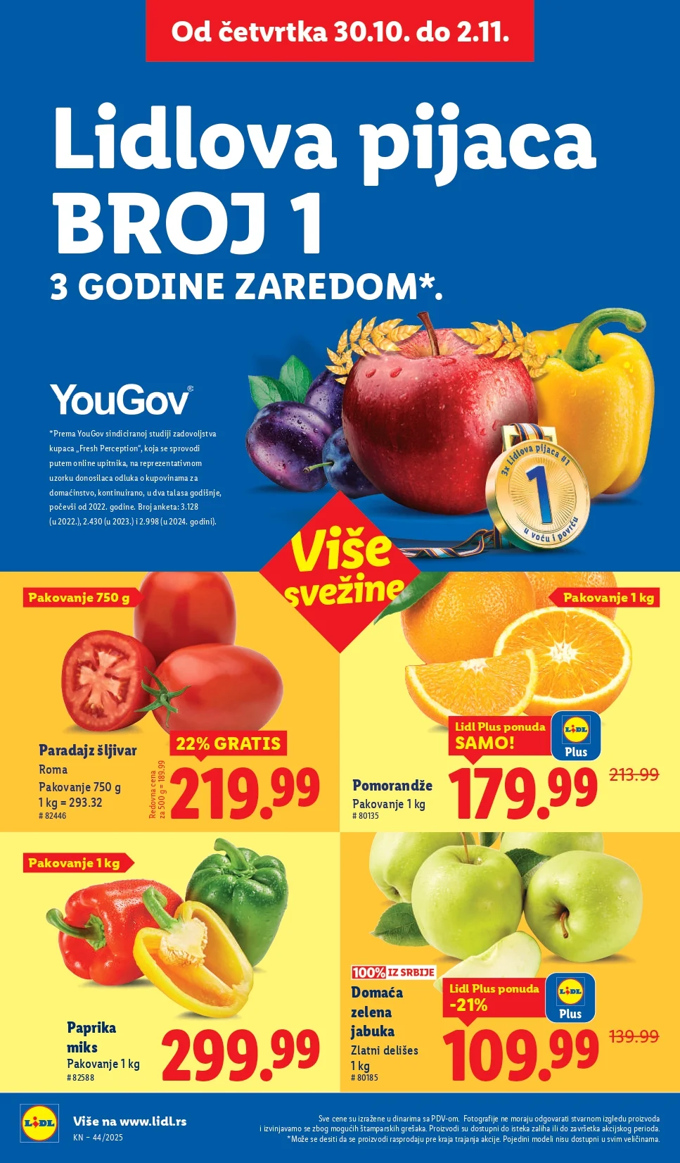 Lidl katalog 30.10-5.11.2025.