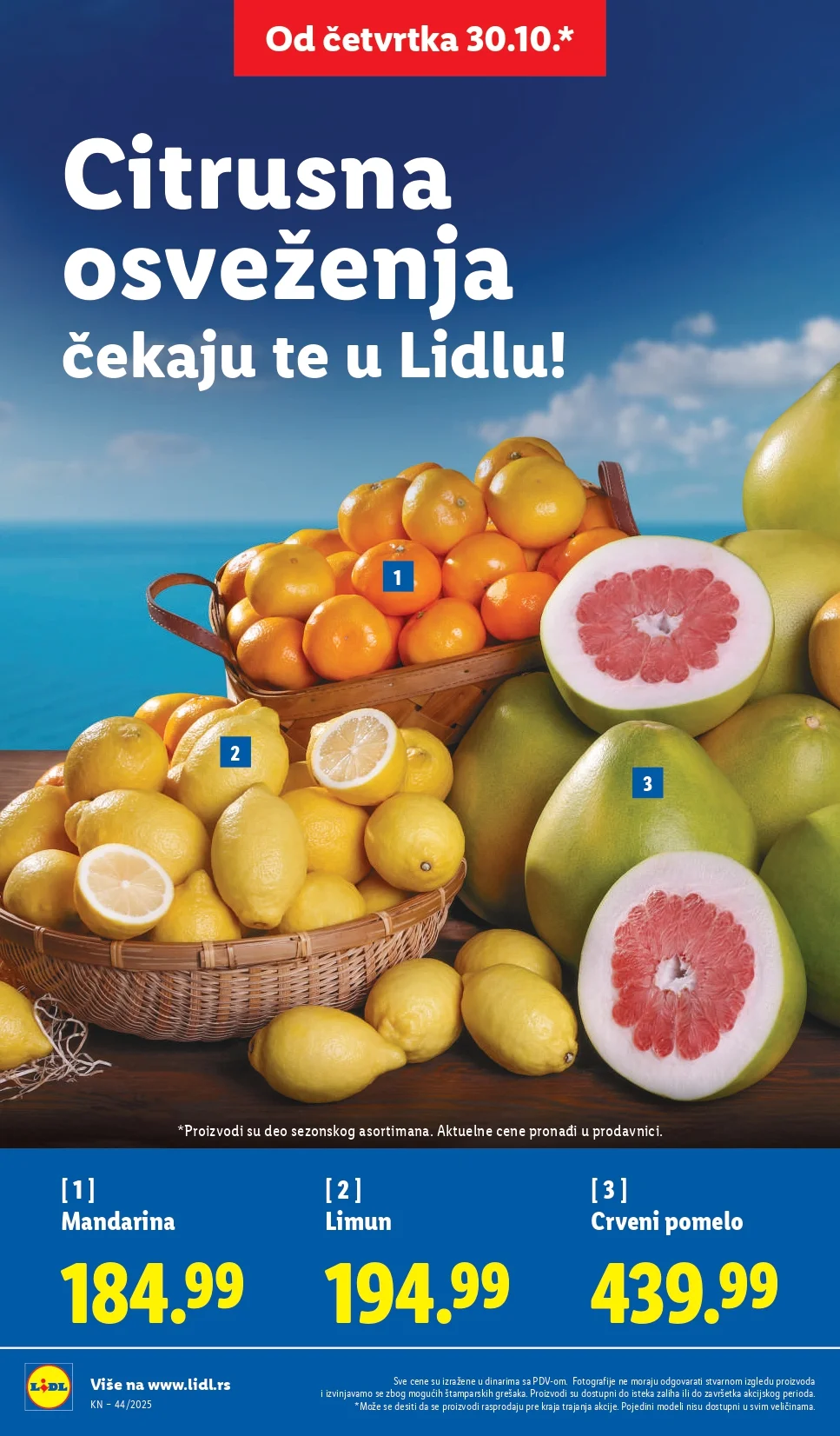 Lidl katalog 30.10-5.11.2025.