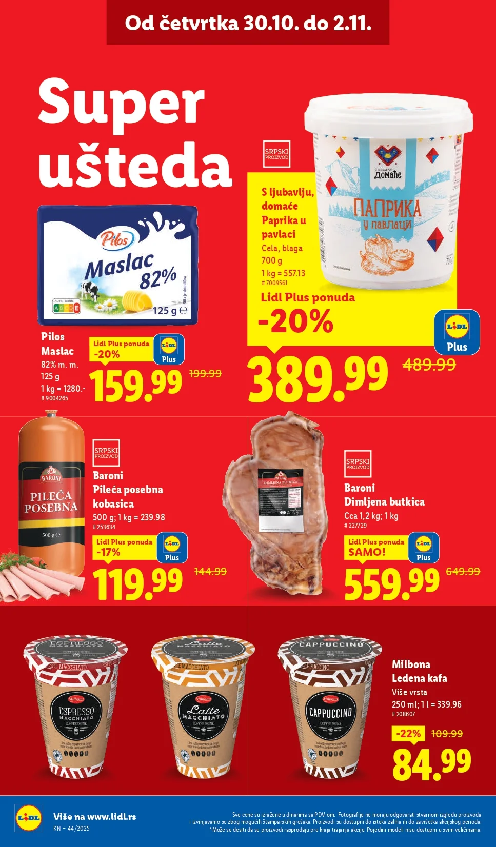 Lidl katalog 30.10-5.11.2025.