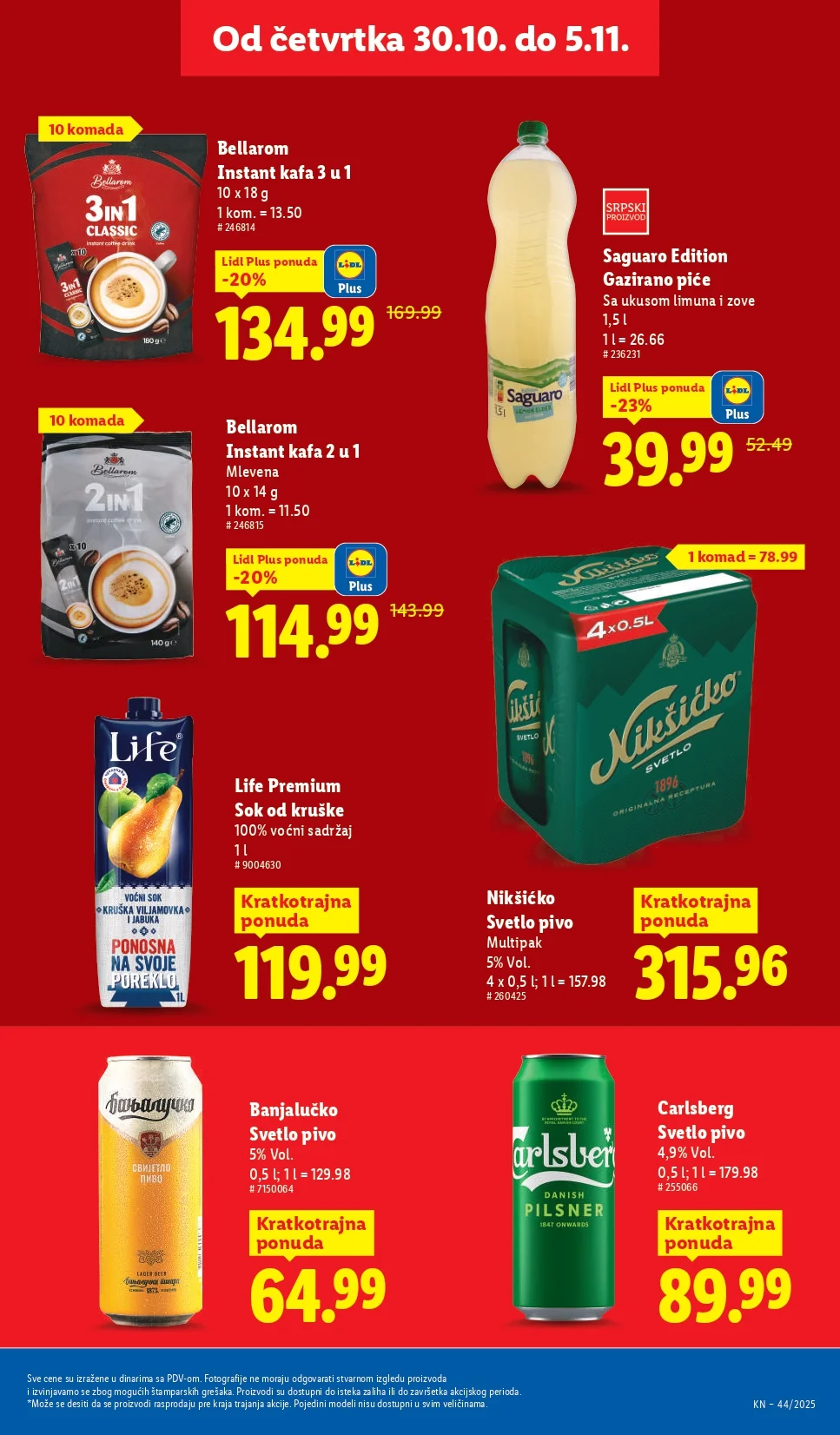 Lidl katalog 30.10-5.11.2025.