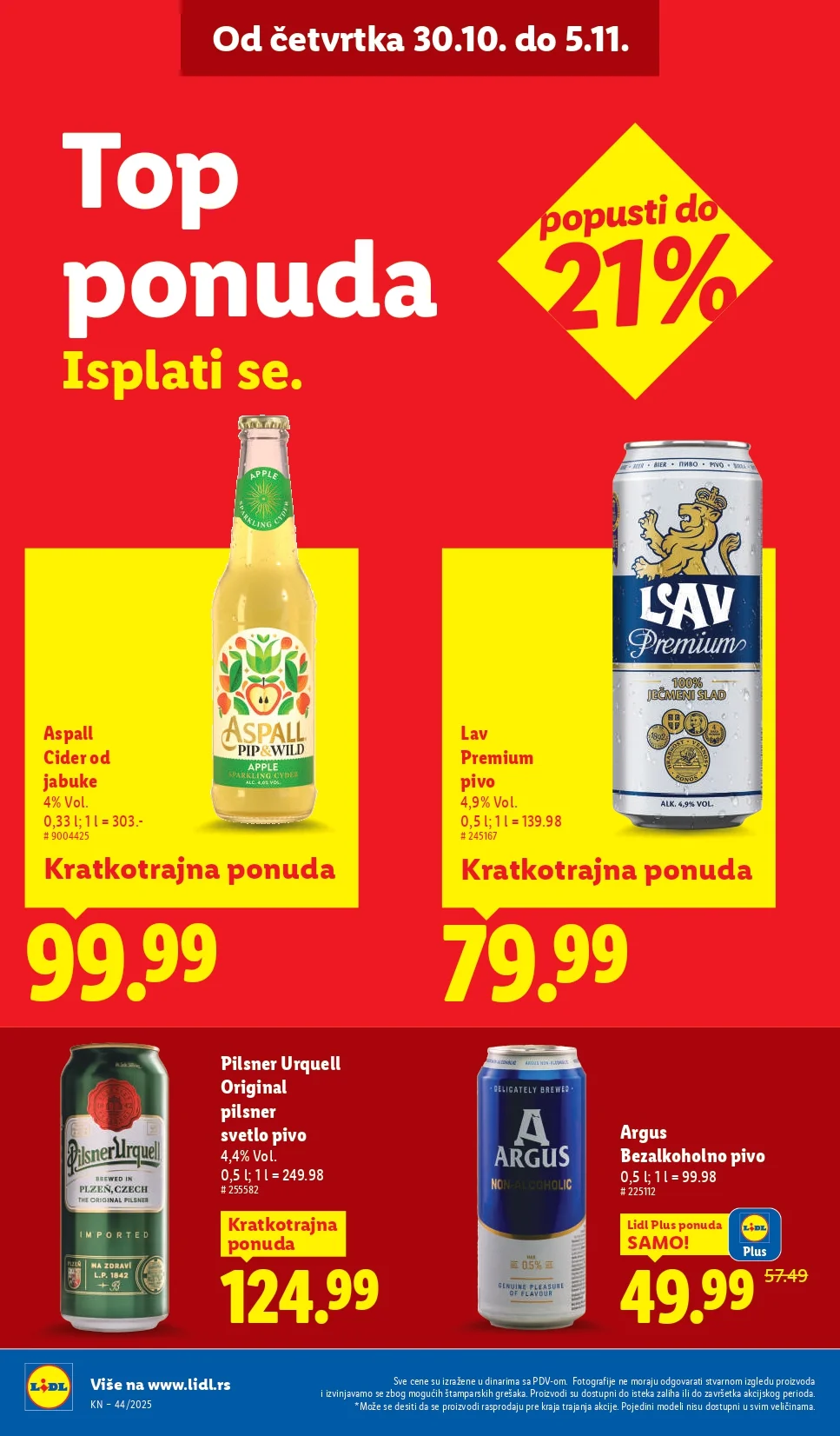 Lidl katalog 30.10-5.11.2025.