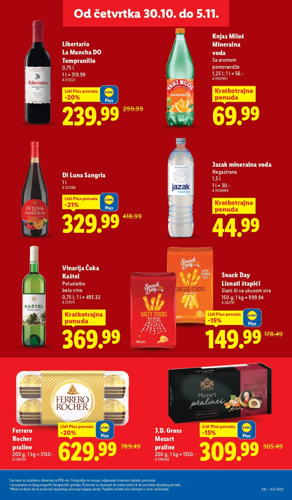 Lidl katalog 30.10-5.11.2025.
