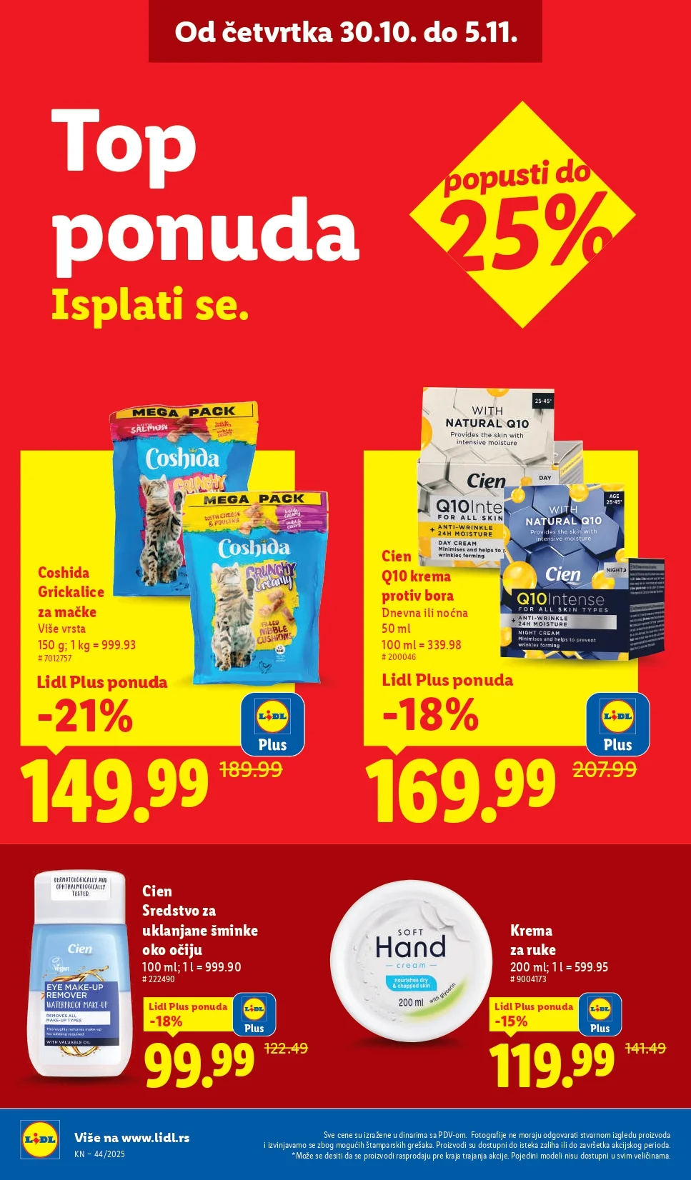 Lidl katalog 30.10-5.11.2025.