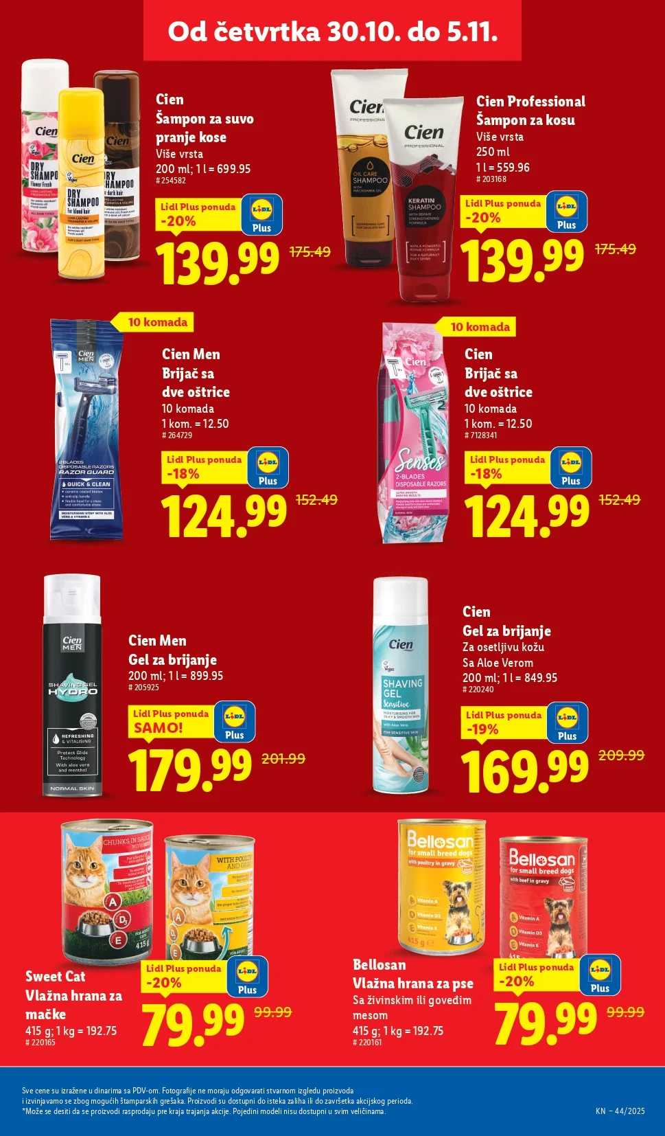 Lidl katalog 30.10-5.11.2025.