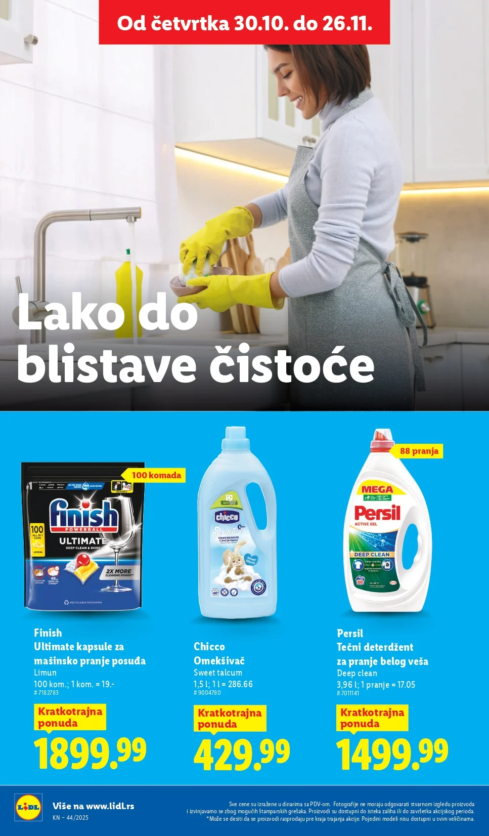 Lidl katalog 30.10-5.11.2025.