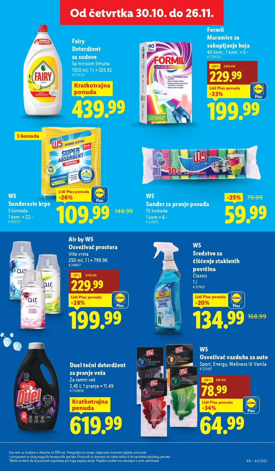 Lidl katalog 30.10-5.11.2025.