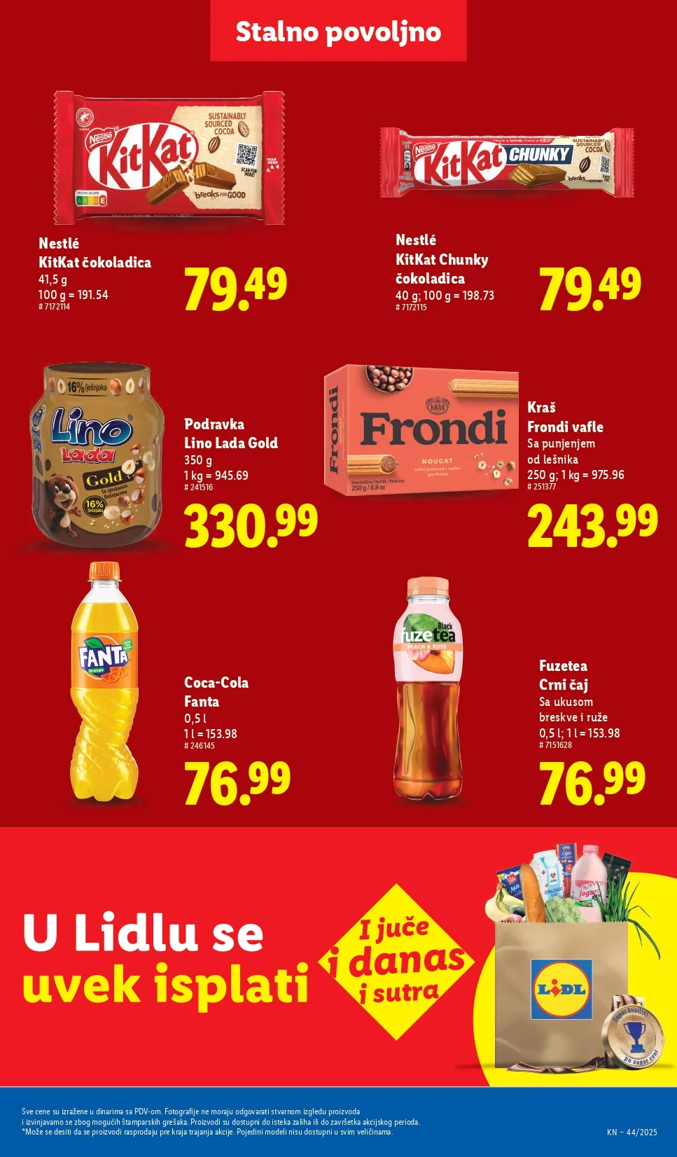Lidl katalog 30.10-5.11.2025.