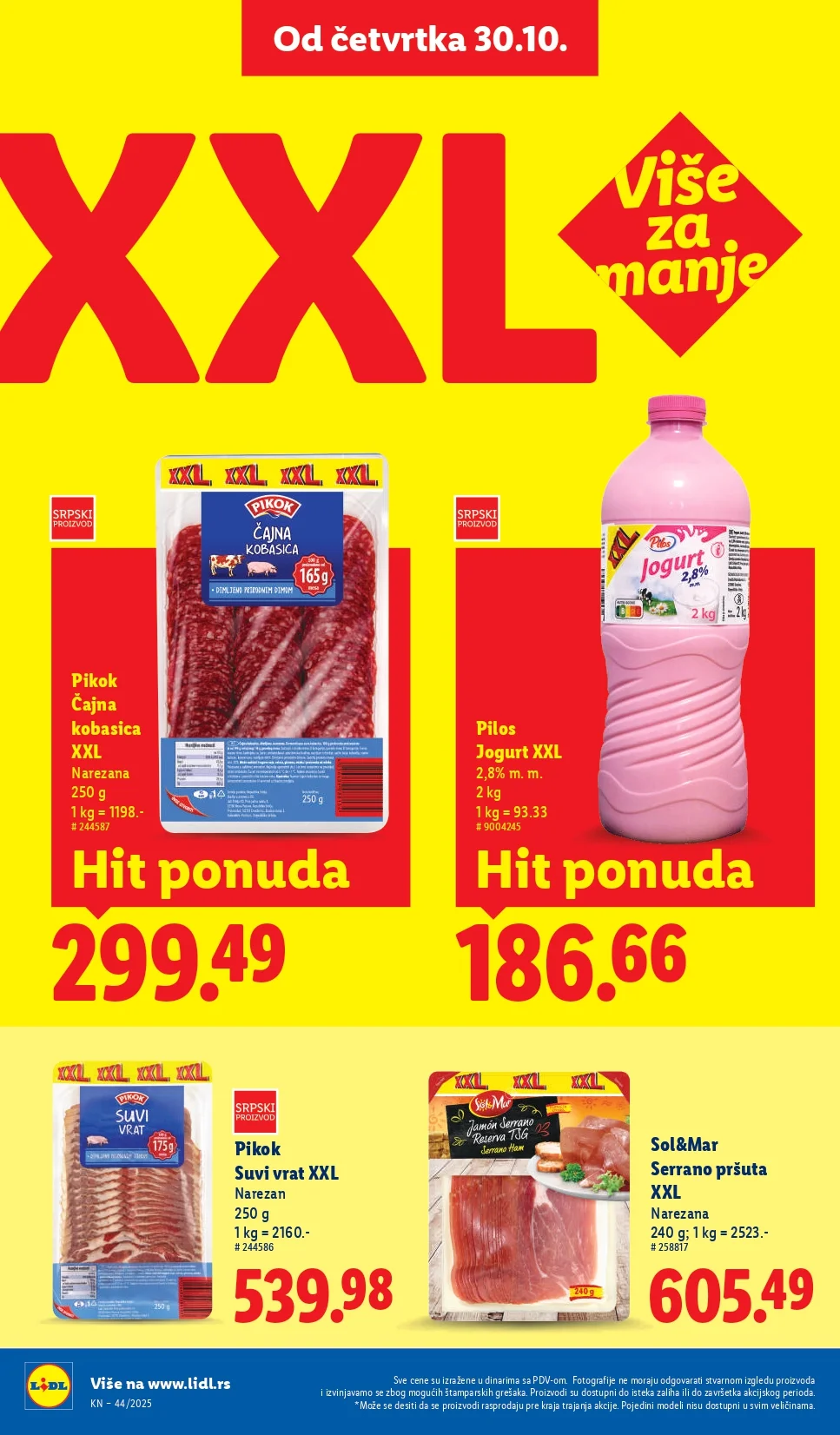 Lidl katalog 30.10-5.11.2025.
