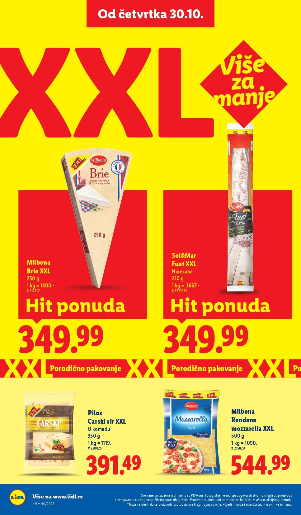 Lidl katalog 30.10-5.11.2025.