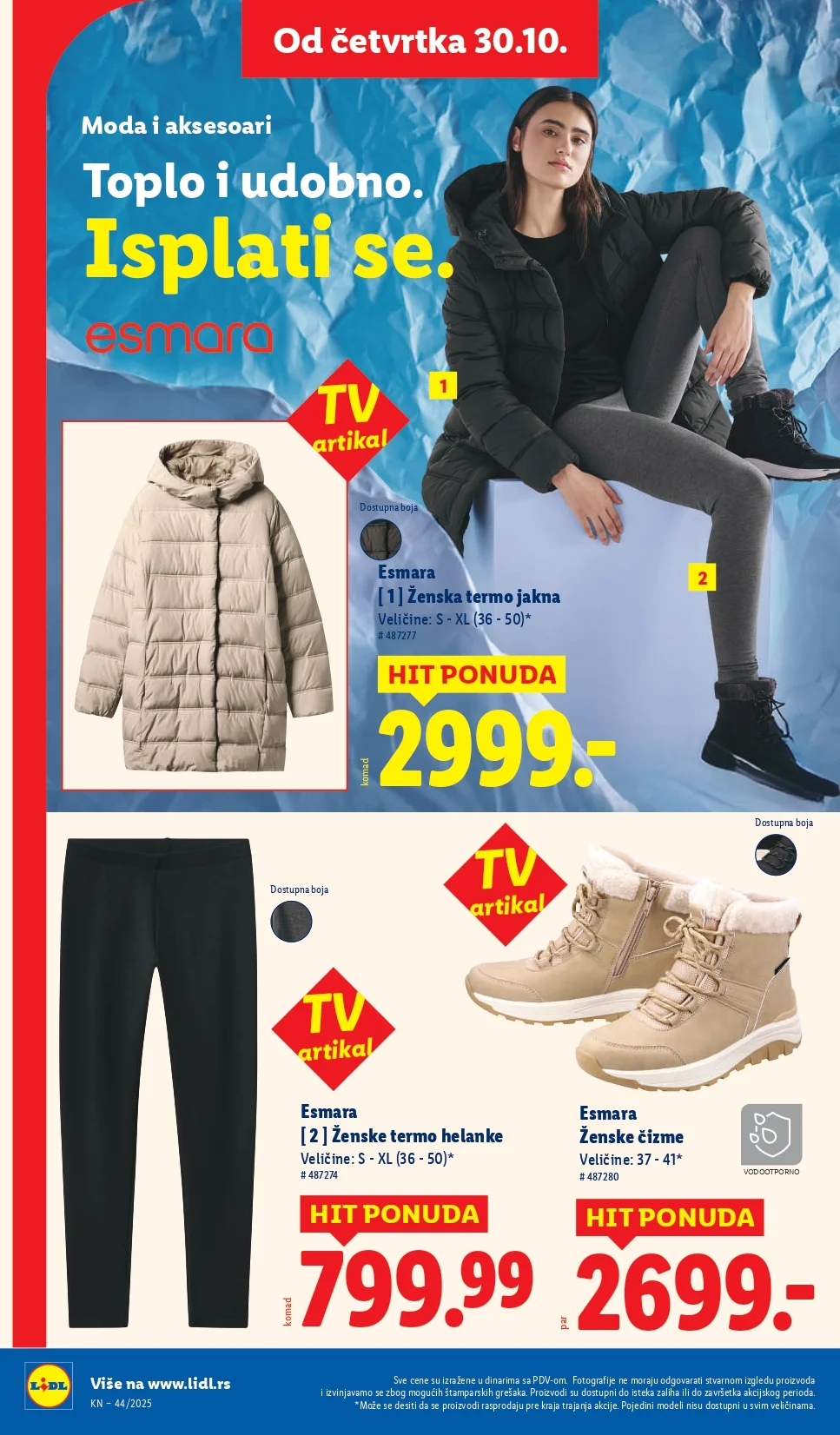 Lidl katalog 30.10-5.11.2025.
