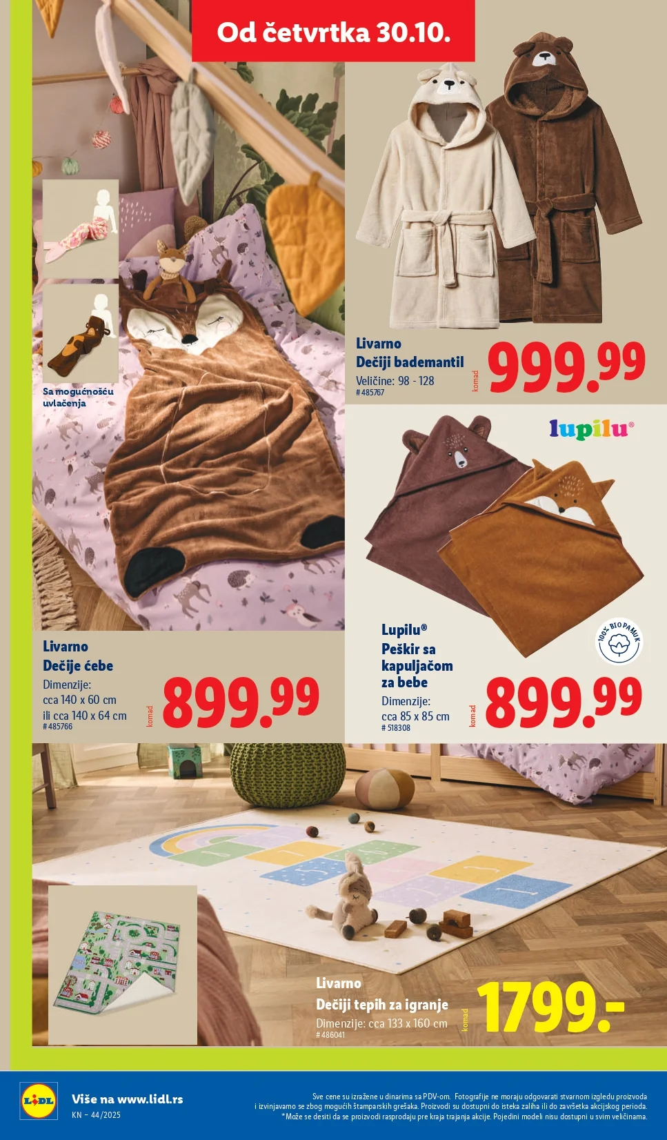Lidl katalog 30.10-5.11.2025.