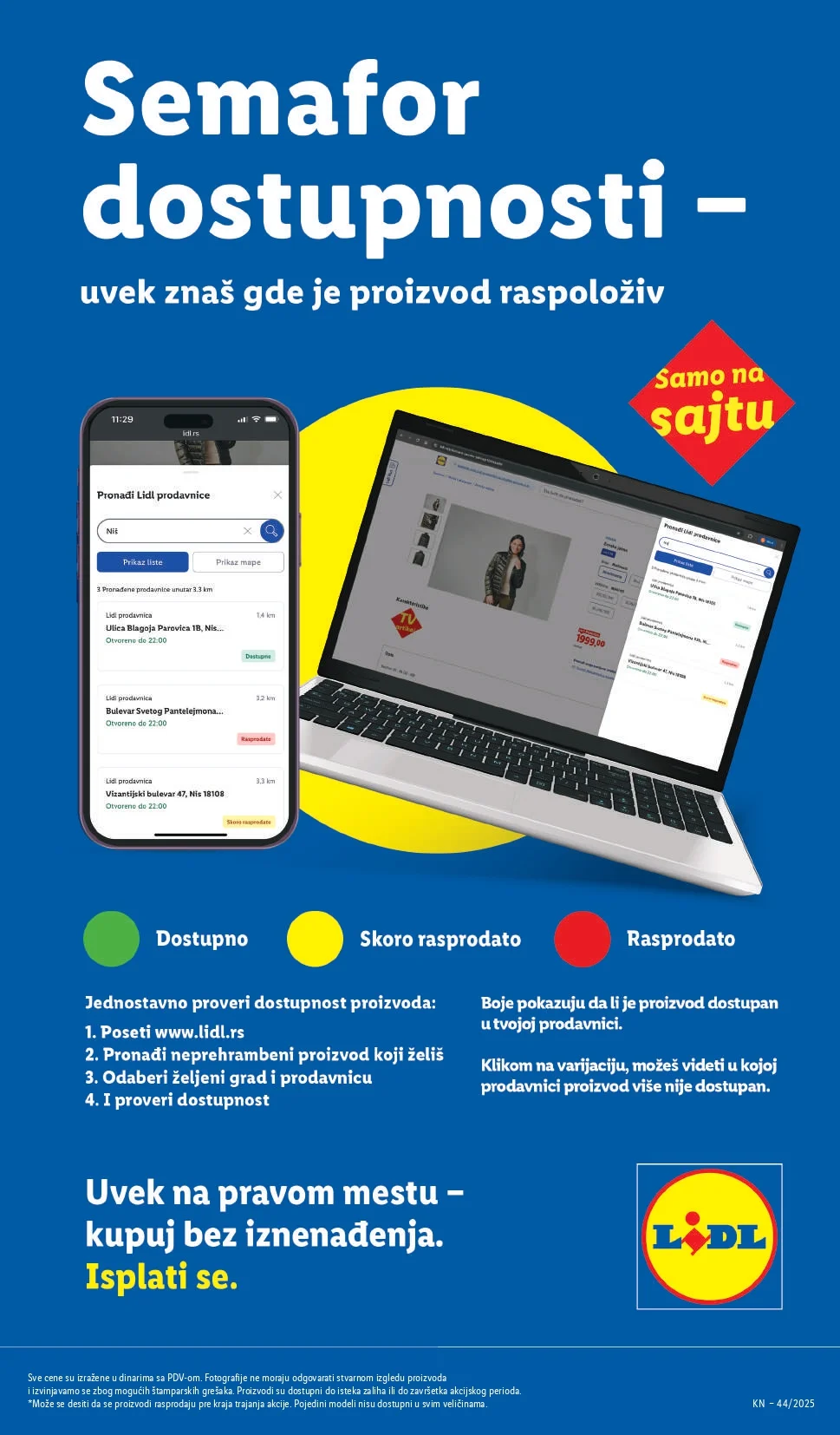 Lidl katalog 30.10-5.11.2025.