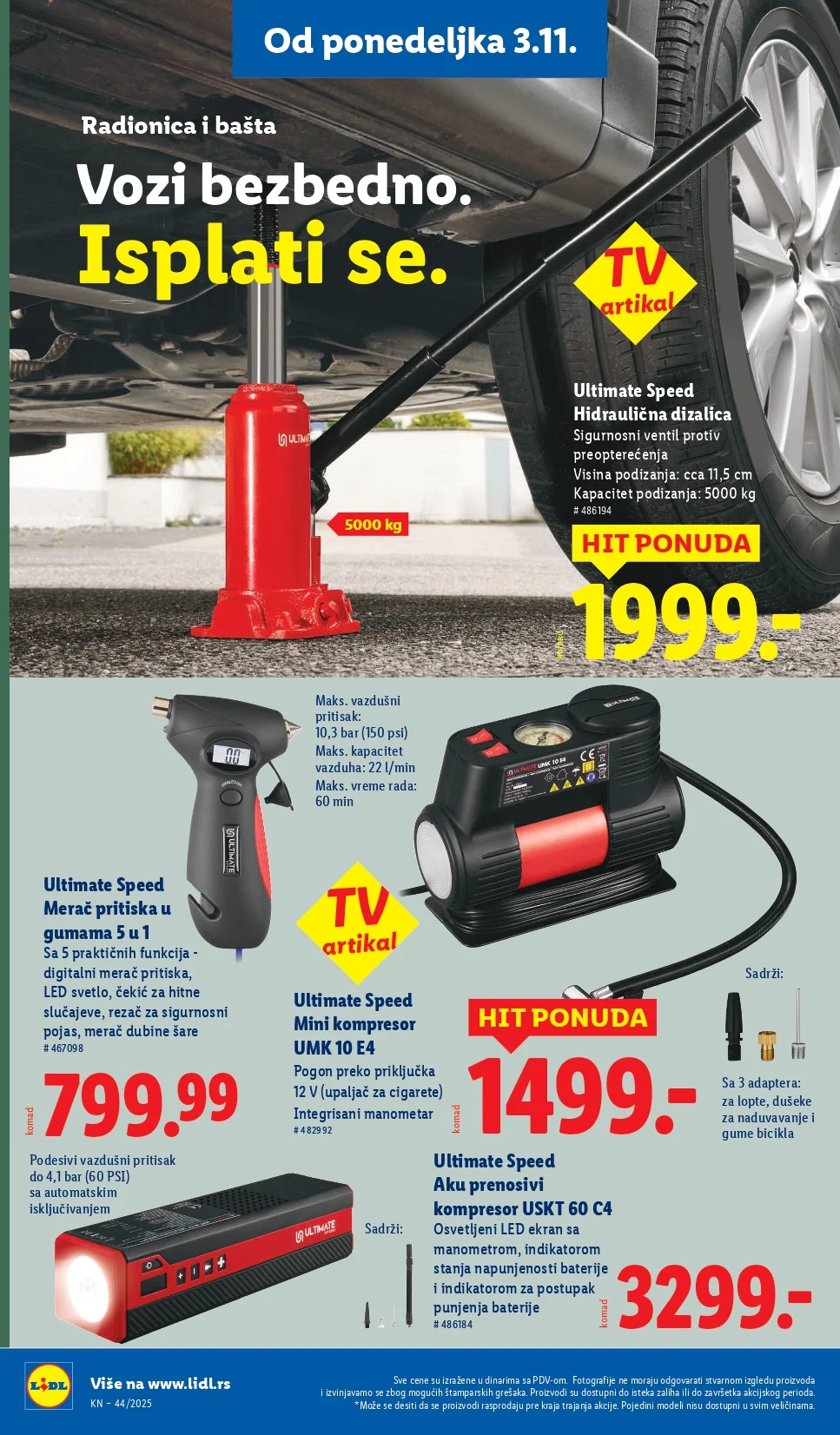 Lidl katalog 30.10-5.11.2025.