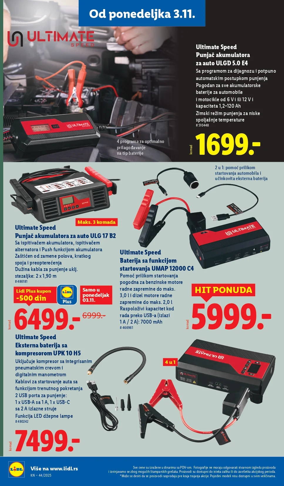 Lidl katalog 30.10-5.11.2025.