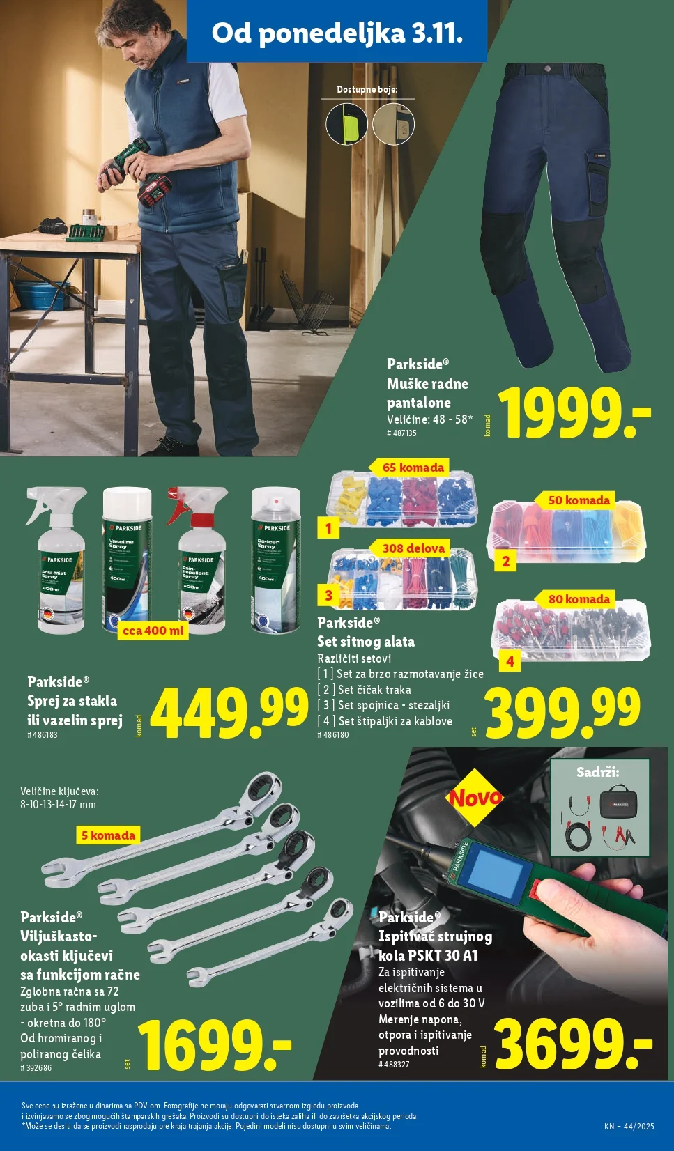 Lidl katalog 30.10-5.11.2025.