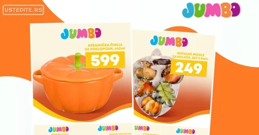 Jumbo akcija – ponuda za dom – oktobar 2025.