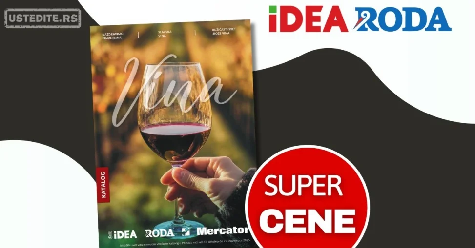 Roda & Idea katalog VINA 23.10-22.11.2025.