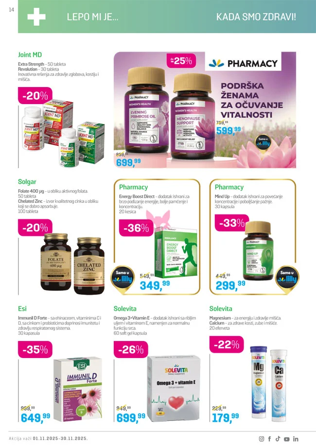 Lilly katalog NOVEMBAR 2025.