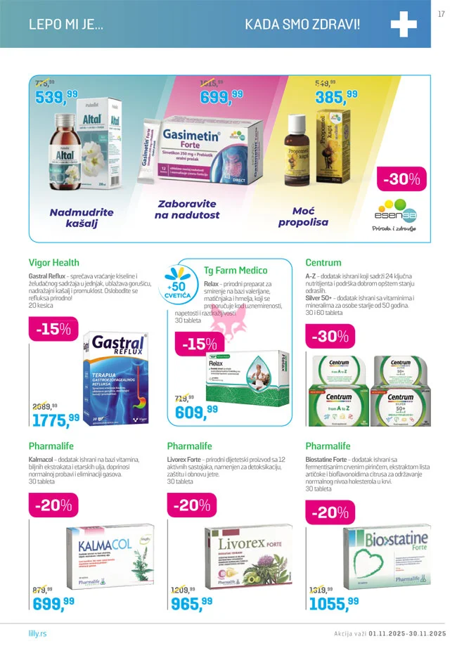 Lilly katalog NOVEMBAR 2025.