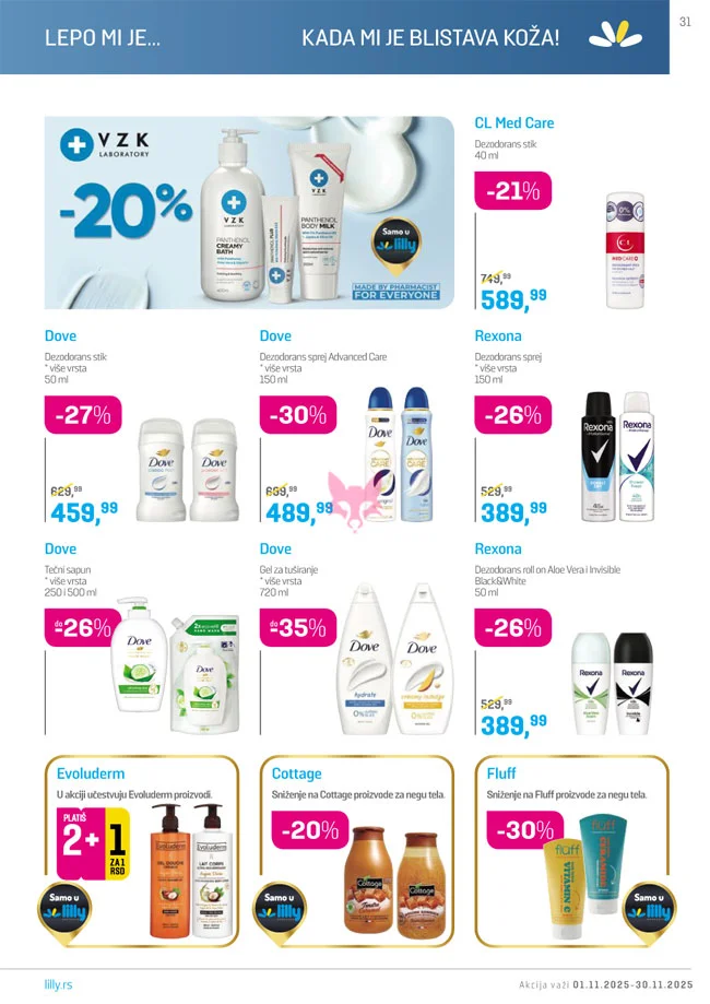 Lilly katalog NOVEMBAR 2025.
