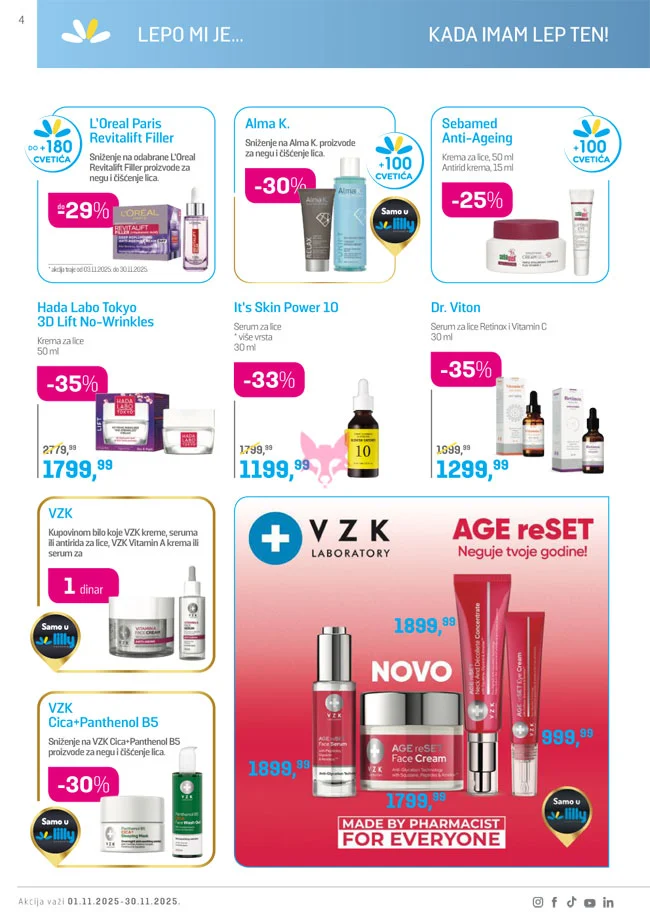 Lilly katalog NOVEMBAR 2025.