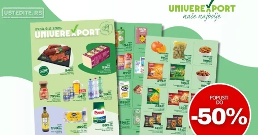Univerexport katalog 27.10-9.11.2025.