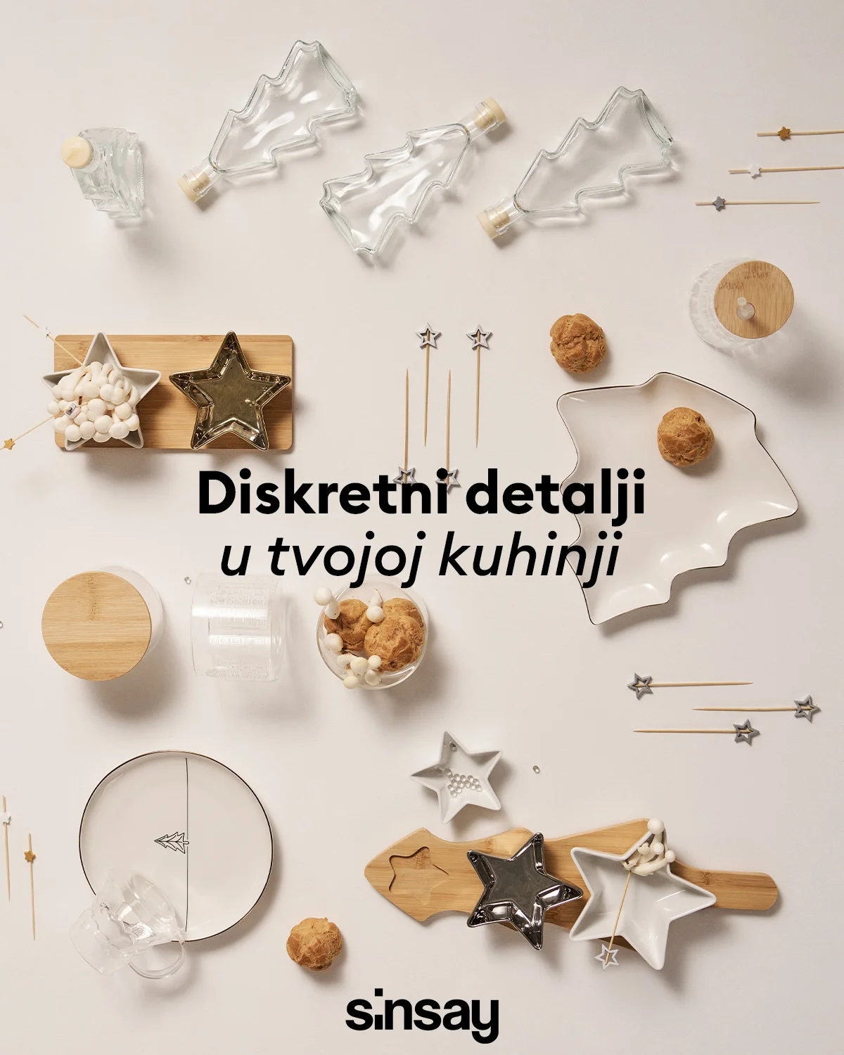 Sinsay dekor za kuhinju – praznični detalji novembar 2025.