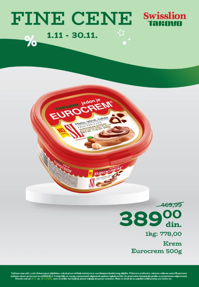 Univerexport FINE CENE 1-30.11.2025.