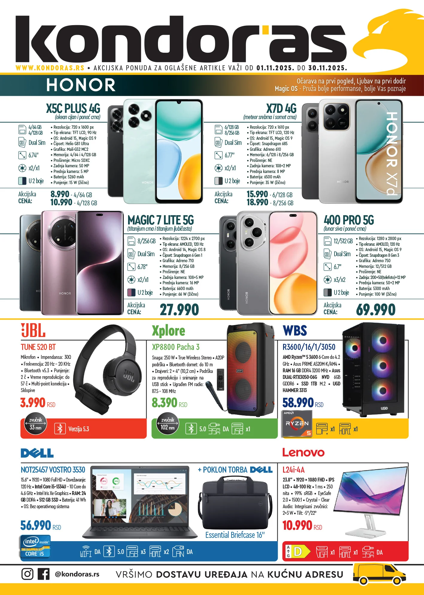 Kondor As katalog 1-30.11.2025.