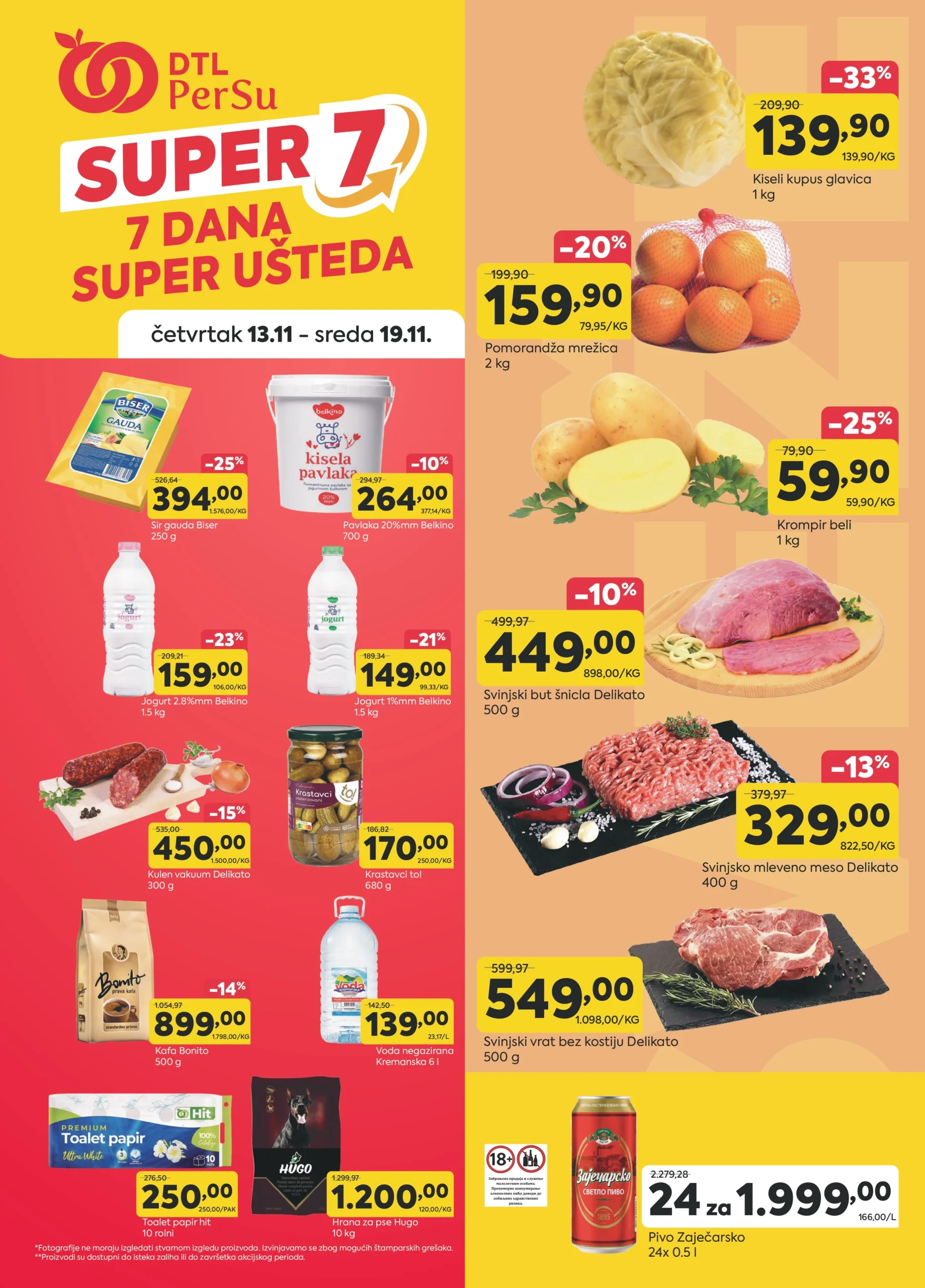 DTL PerSu NEDELJNA AKCIJA 13-19.11.2025.
