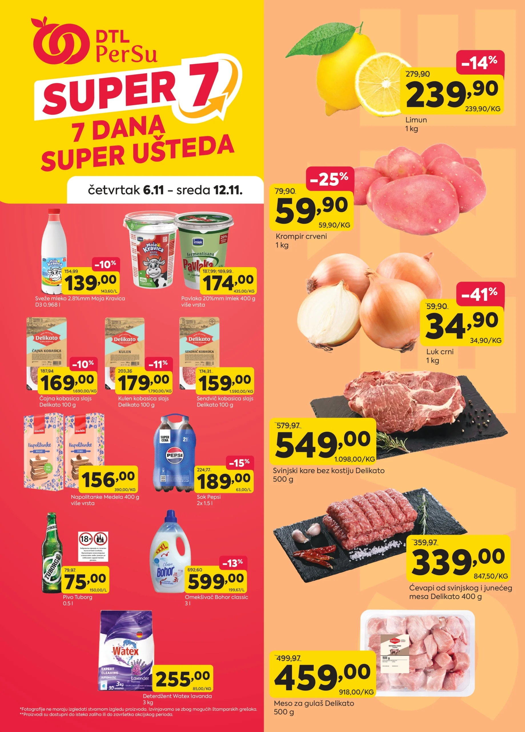 DTL PerSu NEDELJNA AKCIJA 6-12.11.2025.