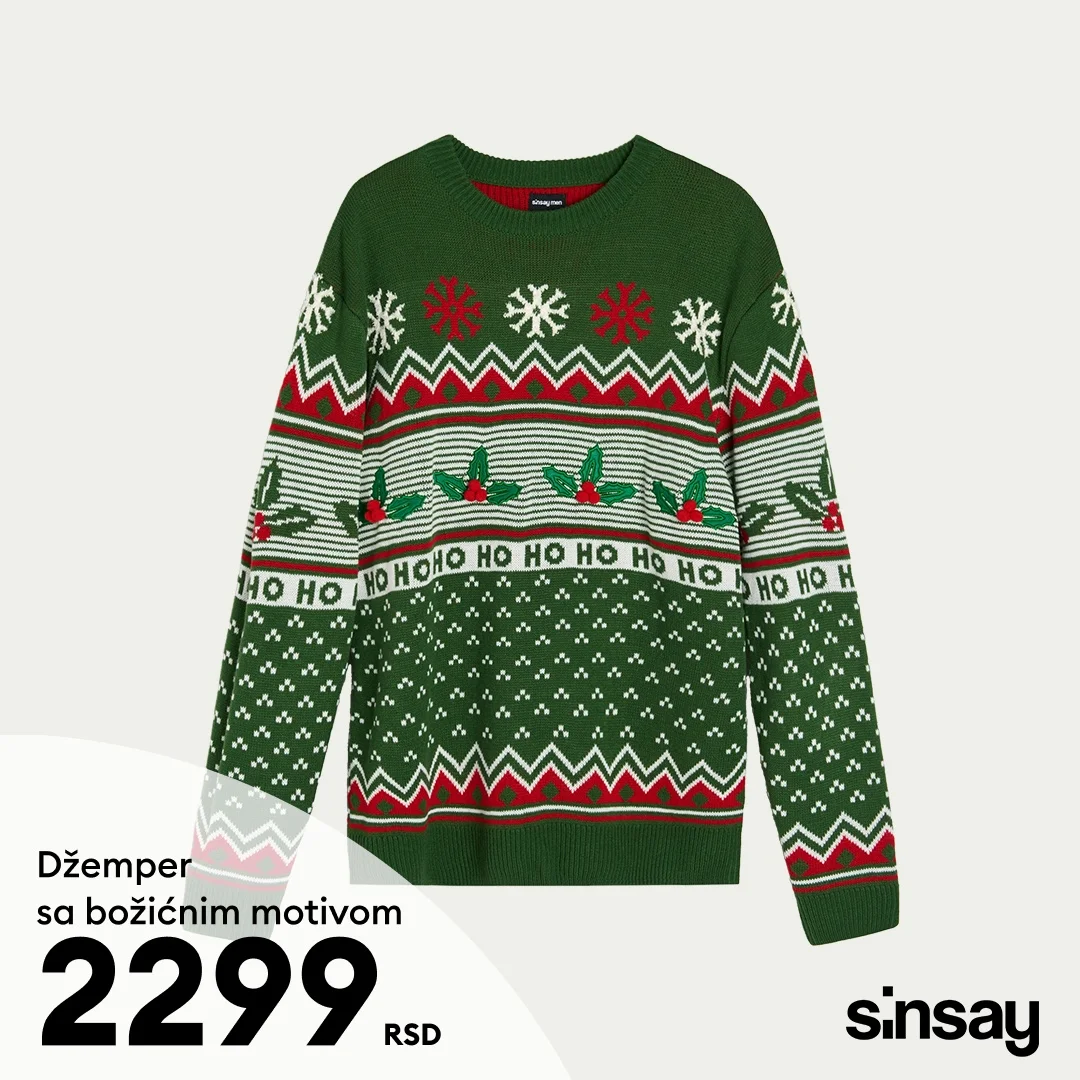 Sinsay ODEĆA – praznična kolekcija novembar 2025.